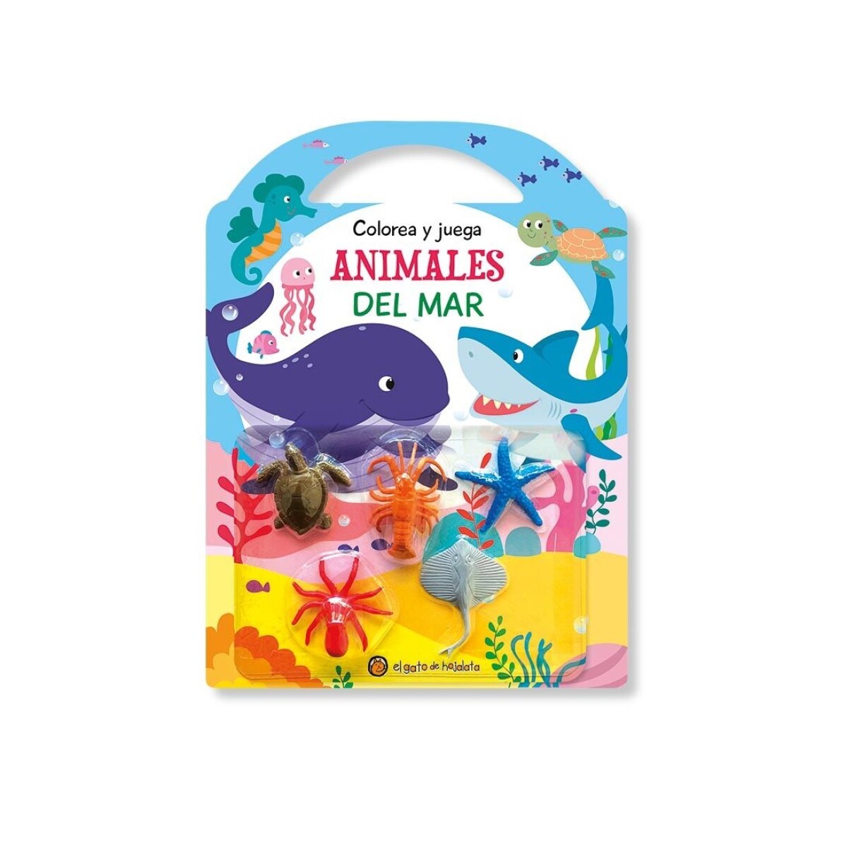 Colorea Y Juega-Animales Del Mar 