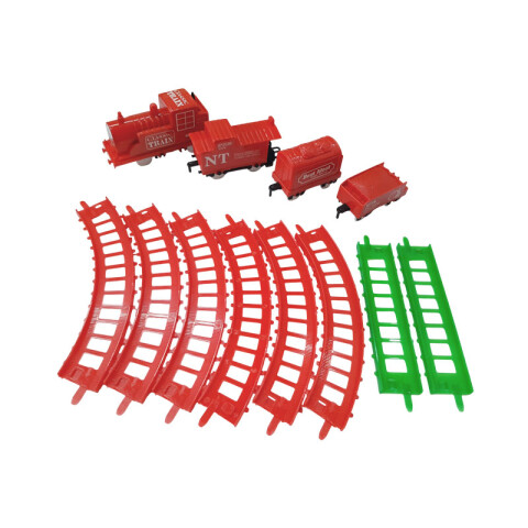 3x2 OUTLET Tren clásico rojo a pila 3x2 Outlet Tren Clásico Rojo A Pila