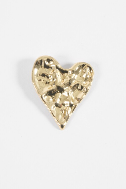 Prendedor cora dorado