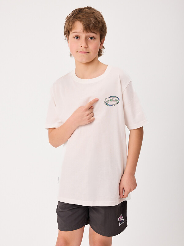 T-SHIRT ROGERS TEEN RUSTY Crudo