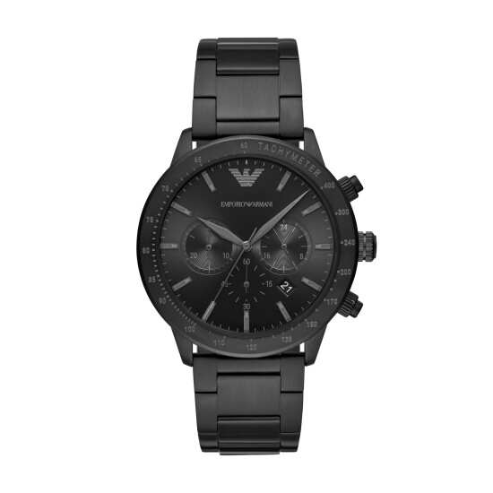 Reloj EMPORIO ARMANI MARIO Acero Negro Esfera 43mm 0