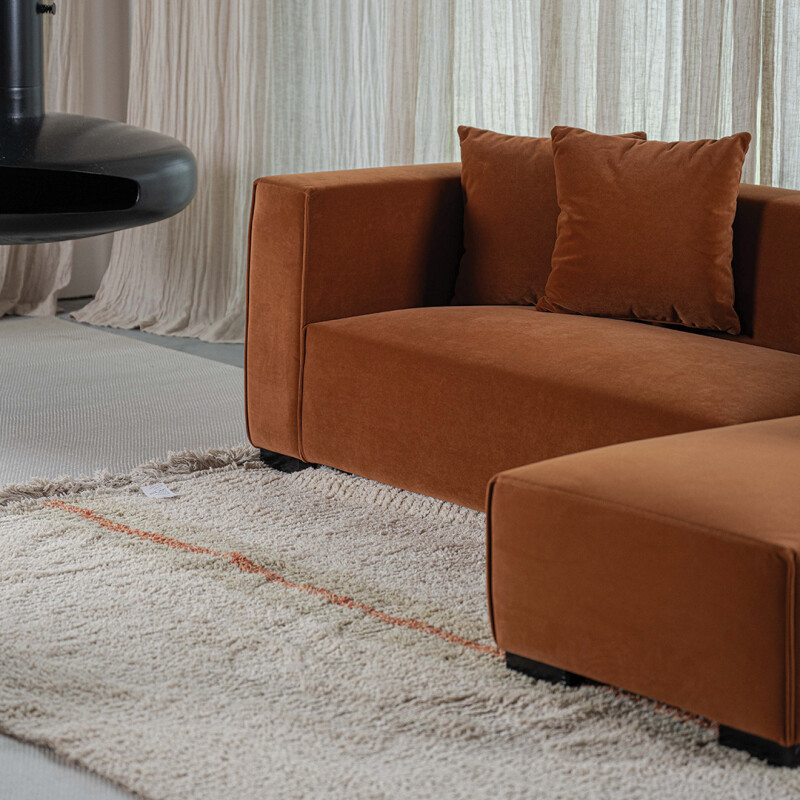 Sofá Nashville Caramelo - Chaise izquierdo