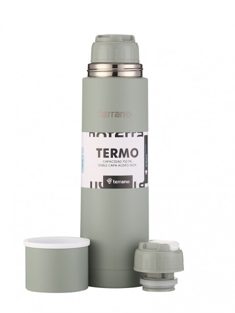 Termo Bala 750ML. Oliva