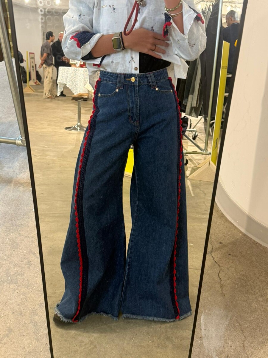 PRE VENTA JEAN WIDE XL RED - Azul 