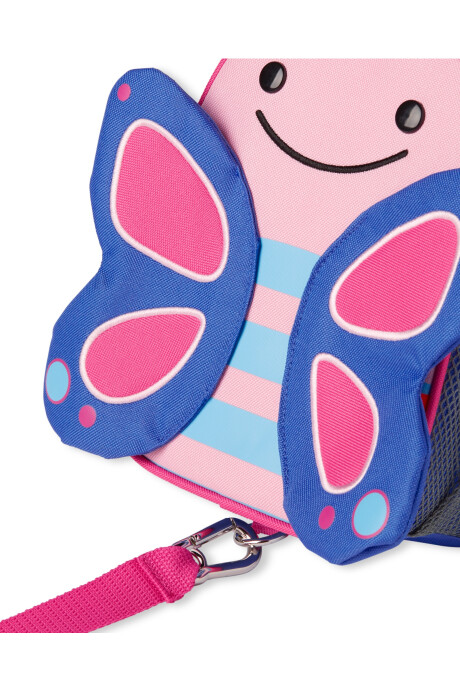 Mochila con arnés, diseño mariposa Mochila con arnés, diseño mariposa