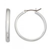 Pe 26Mm Med Smooth Hoop Silver
