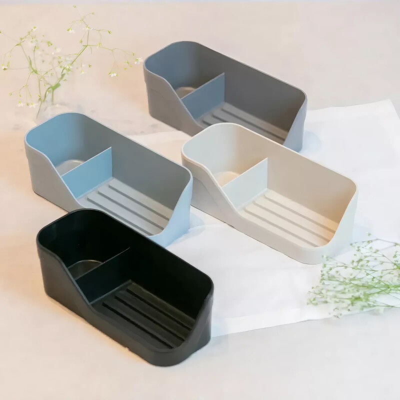 Organizador de pileta doble BLANCO