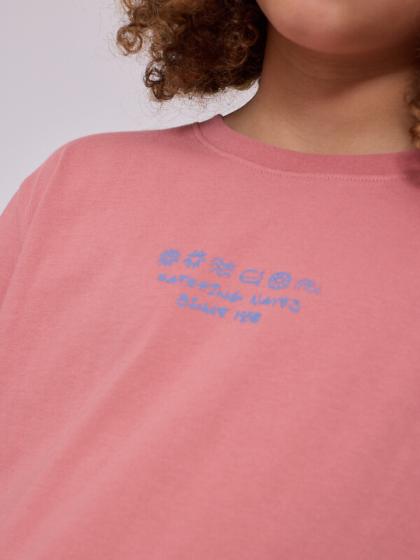 T-SHIRT OLINE TEEN RUSTY Rosado
