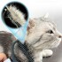 Cepillo Peine Deslanador Doble Pelo Mascotas Perros Gatos Variante Color Gris