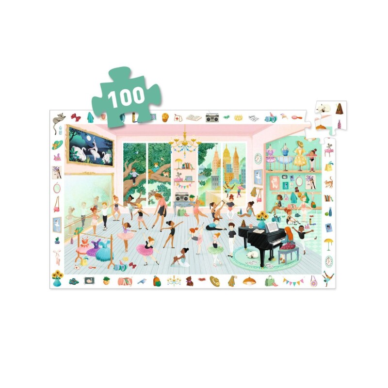 Puzzle 100 pcs FSC MIX Ballet