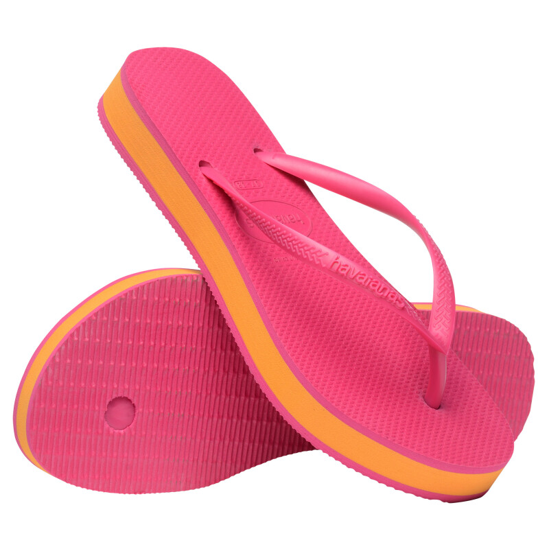 Ojotas de Mujer Havaianas Slim Rosado Electrico