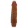 Vibrador Multispeed Barbara 19.5 cm Marrón