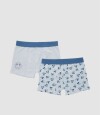 Pack x2 boxer marvel/disney Gris melange