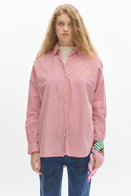Camisa Noble Stripes Rojo