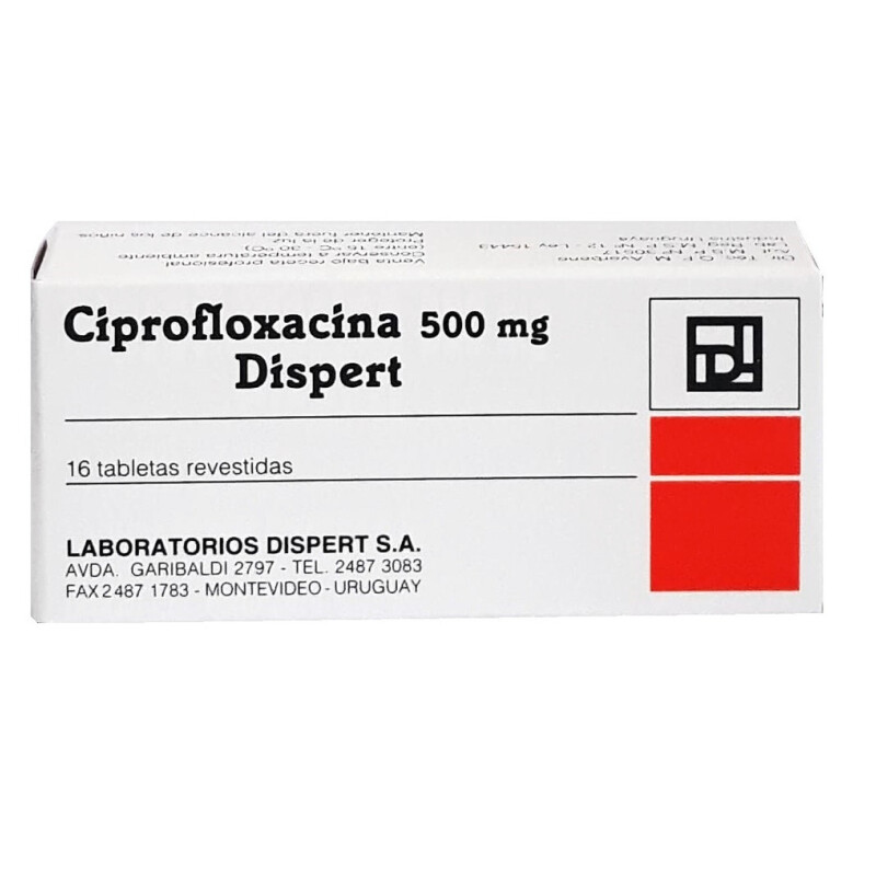 Ciprofloxacina 500 Mg. 16 Comp. Ciprofloxacina 500 Mg. 16 Comp.