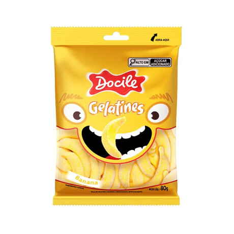 Gelatina Docile 80 grs Banana