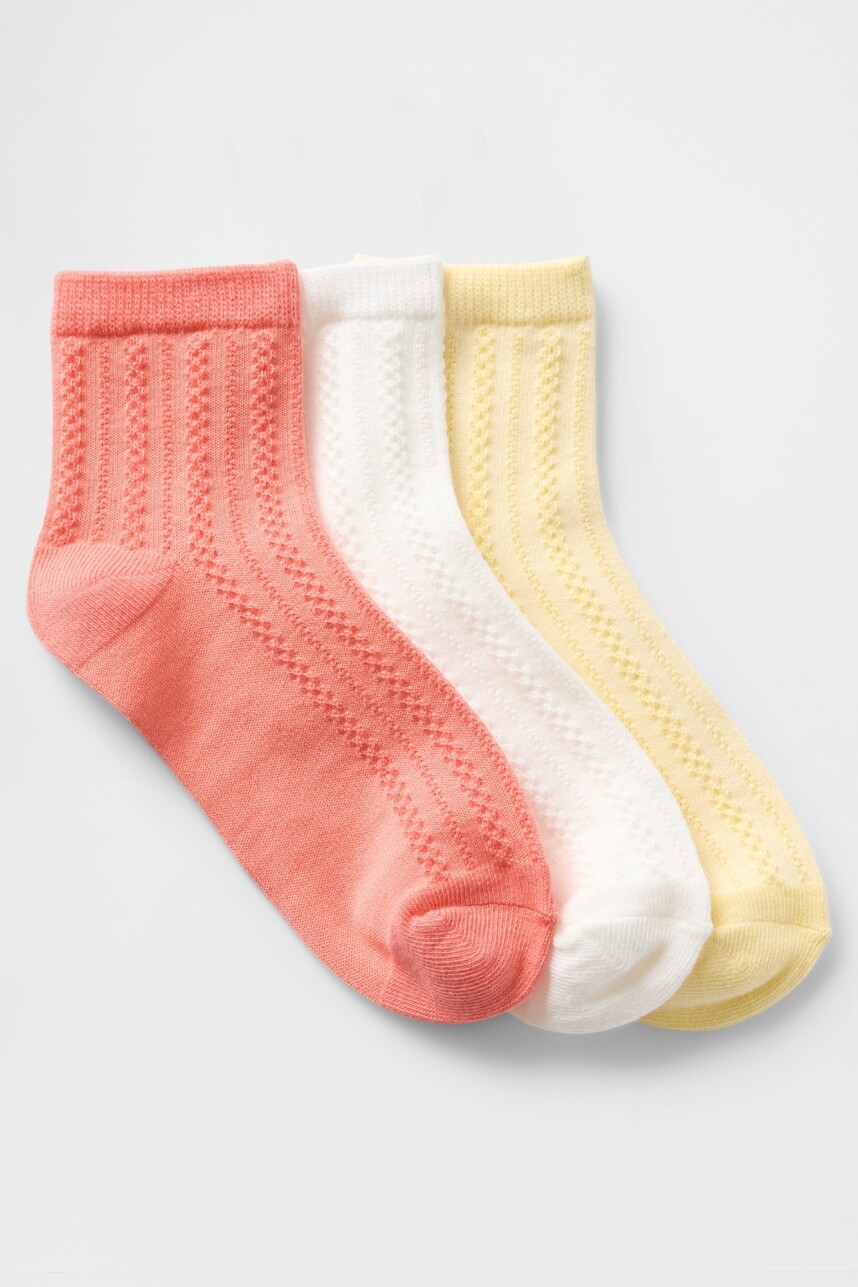 Medias Pack X3 Niña Multi 1