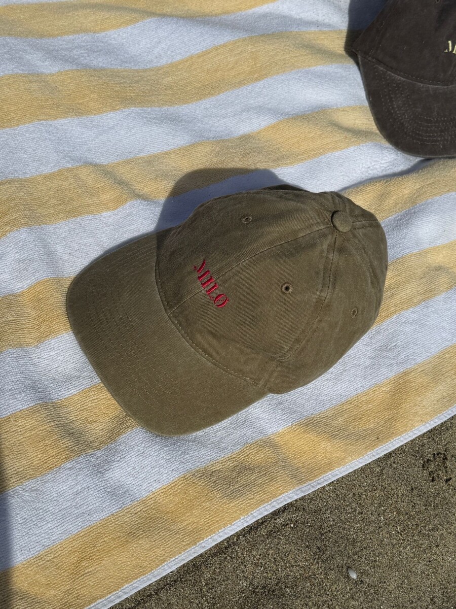 Cap Milo SS26 - Washed Beige 