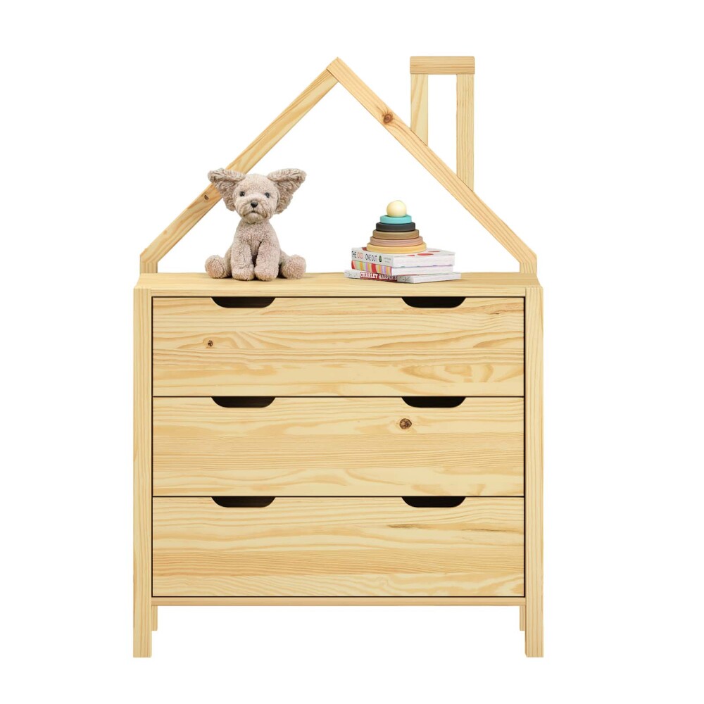 CÓMODA MADERA NATURAL-BEIGE FOREST