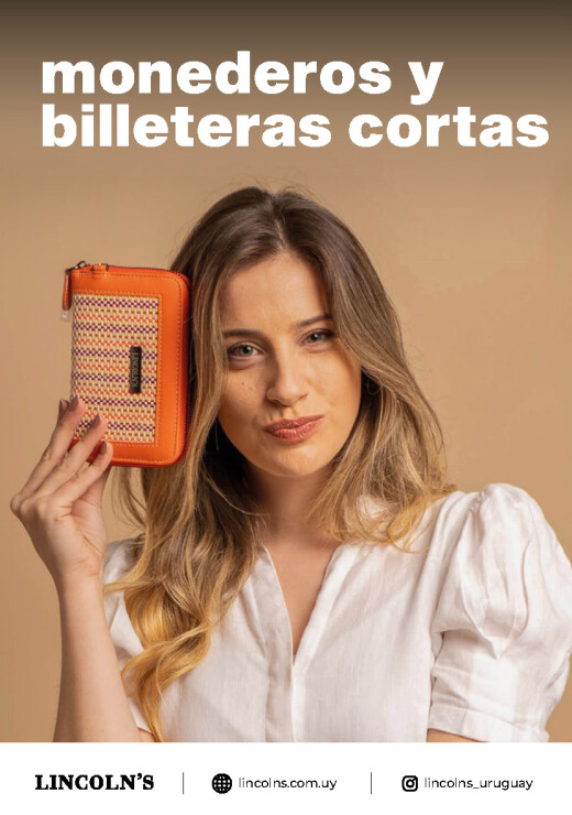 MONEDEROS Y BILLETERAS CORTAS
