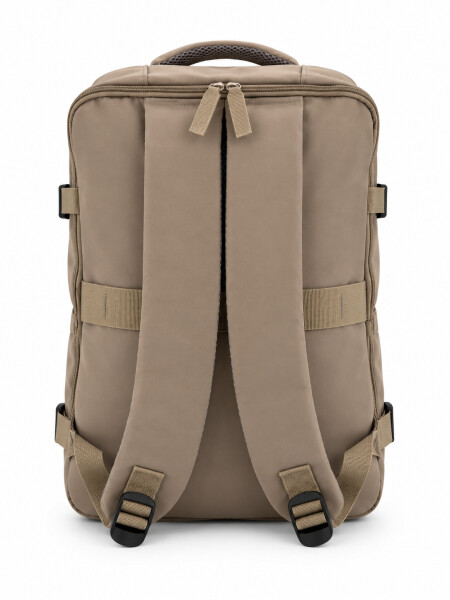 MOCHILA DE VIAJE BEIGE