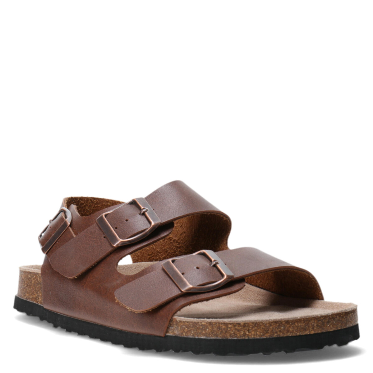 Sandalia STRAPS con tira trasera MissCarol - Brown 