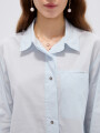 Camisa Sylar Celeste Claro
