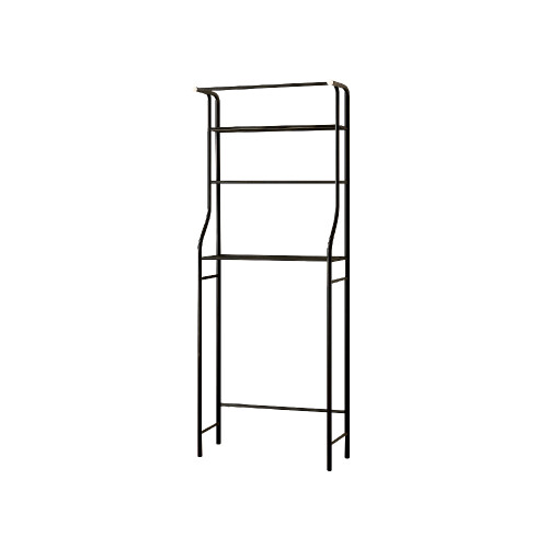 ESTANTE SOBRE LAVARROPA NEGRO ESTANTE SOBRE LAVARROPA NEGRO