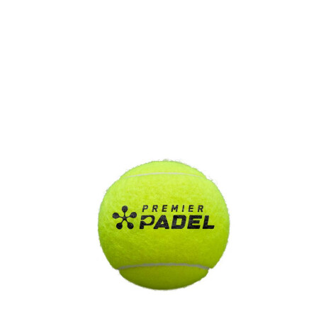 Tubo X3 Pelotas Wilson Padel Premier Amarillo