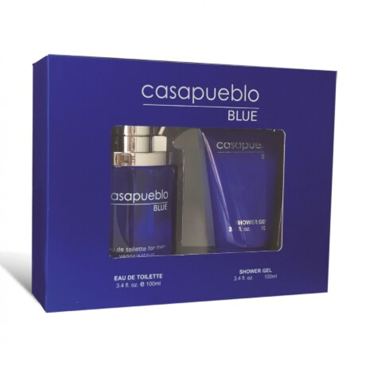 Pack Casa Pueblo Men Navy Blue EDT 100ml + Gel de Ducha 100ml – Fragancia y Cuidado Corporal 