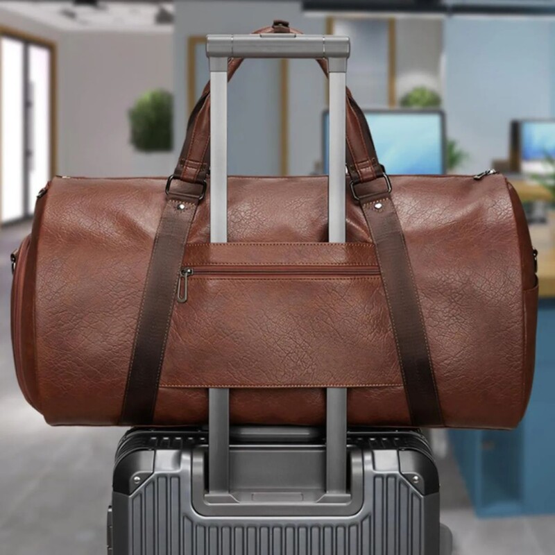 Bolso de cuero impermeable para viaje Bolso De Cuero Impermeable Para Viaje