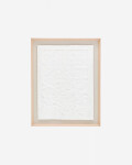Cuadro Kut de papel maché blanco 90 x 70 cm Cuadro Kut de papel maché blanco 90 x 70 cm