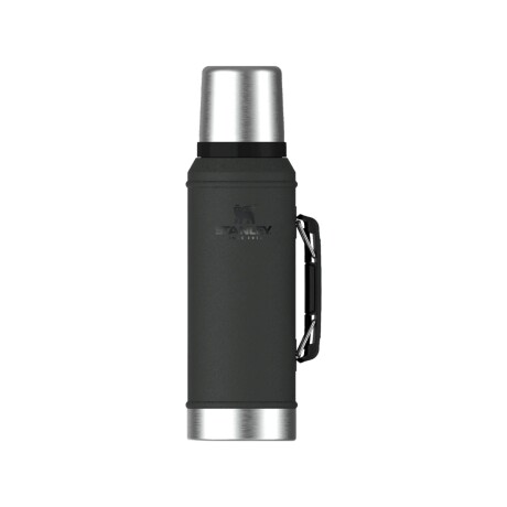 Termo Stanley Classic 950 ml con Manija y Tapón Cebador Negro