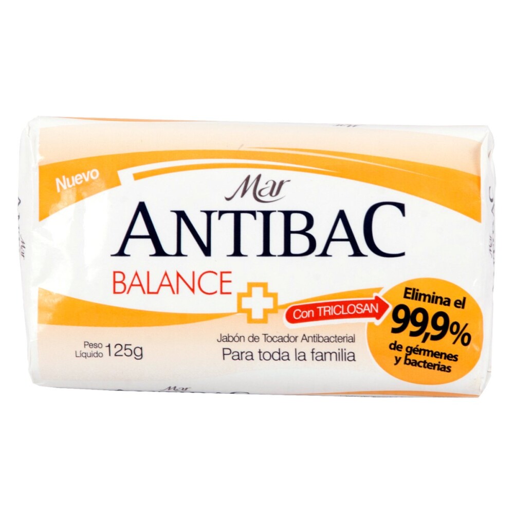 ANTIBAC JABON X 125 GR. BALANCE 6/48 UNI única