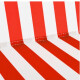 Silla De Playa Plegable Tubo De Hierro Rojo