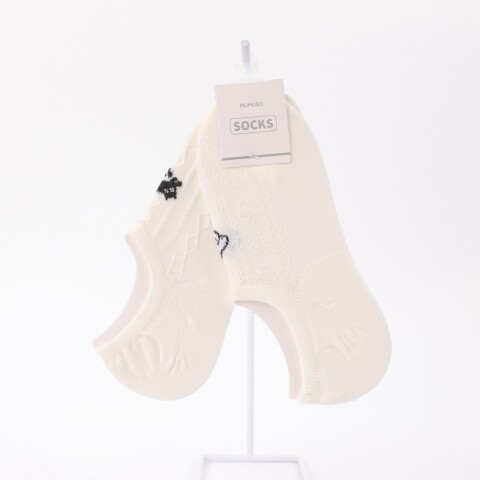 CALCETINES BAJOS DE MUJER CON GATO Y PERRO CARICATURA (2 PARES/BLANCO) CALCETINES BAJOS DE MUJER CON GATO Y PERRO CARICATURA (2 PARES/BLANCO)