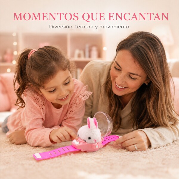 Auto a Control Remoto con Pulsera y Cápsula de Guardado Rosa 1