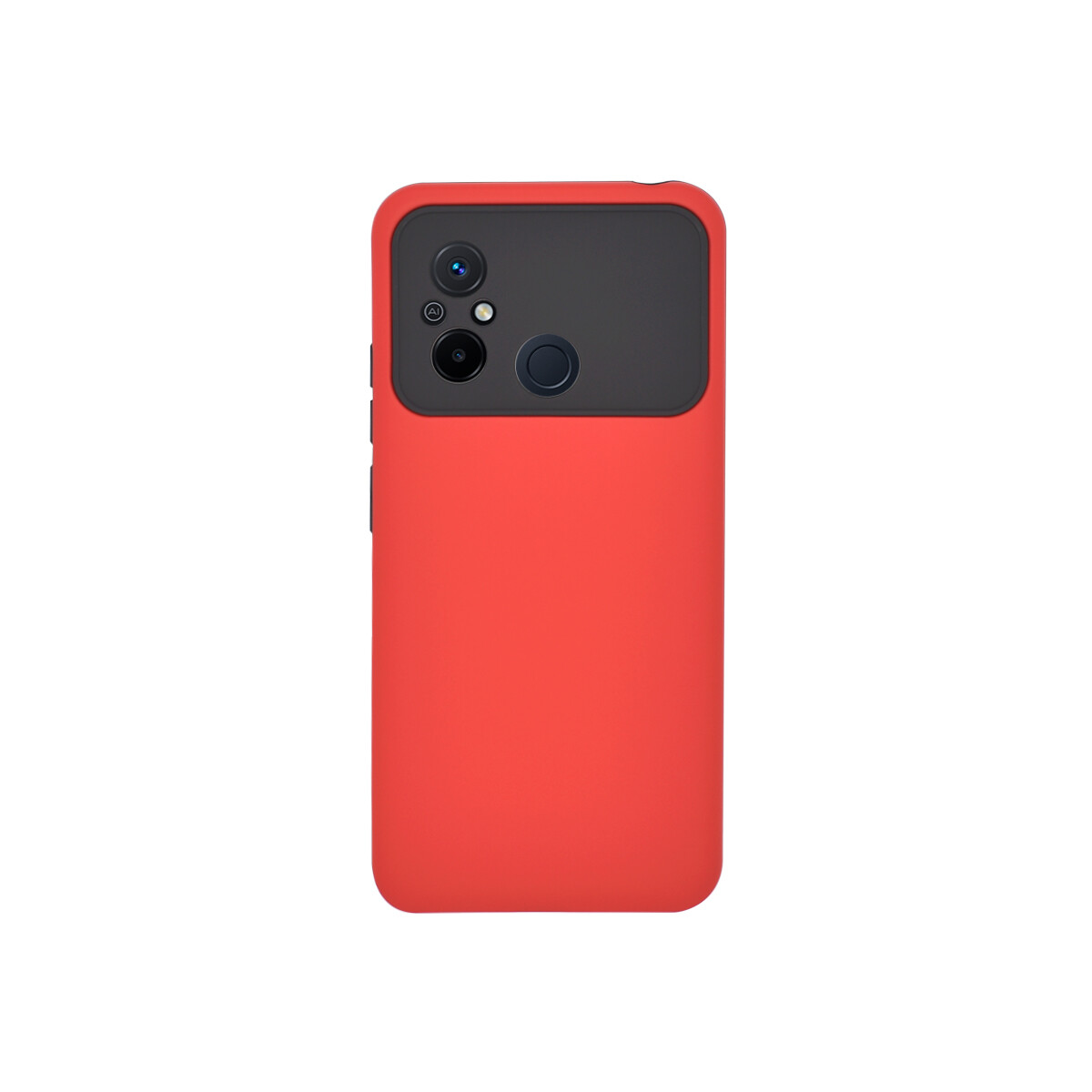 Protector rígido Xiaomi Redmi 12C color rojo 