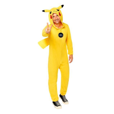 Pokémon Pikachu Jumpsuit XXL- Adulto Pokémon Pikachu Jumpsuit XXL- Adulto