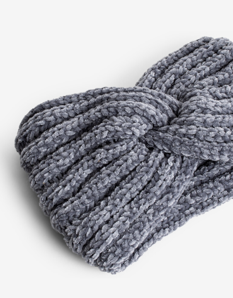 Vinchas Textiles Cozy Vinchas Textiles - Gris Claro