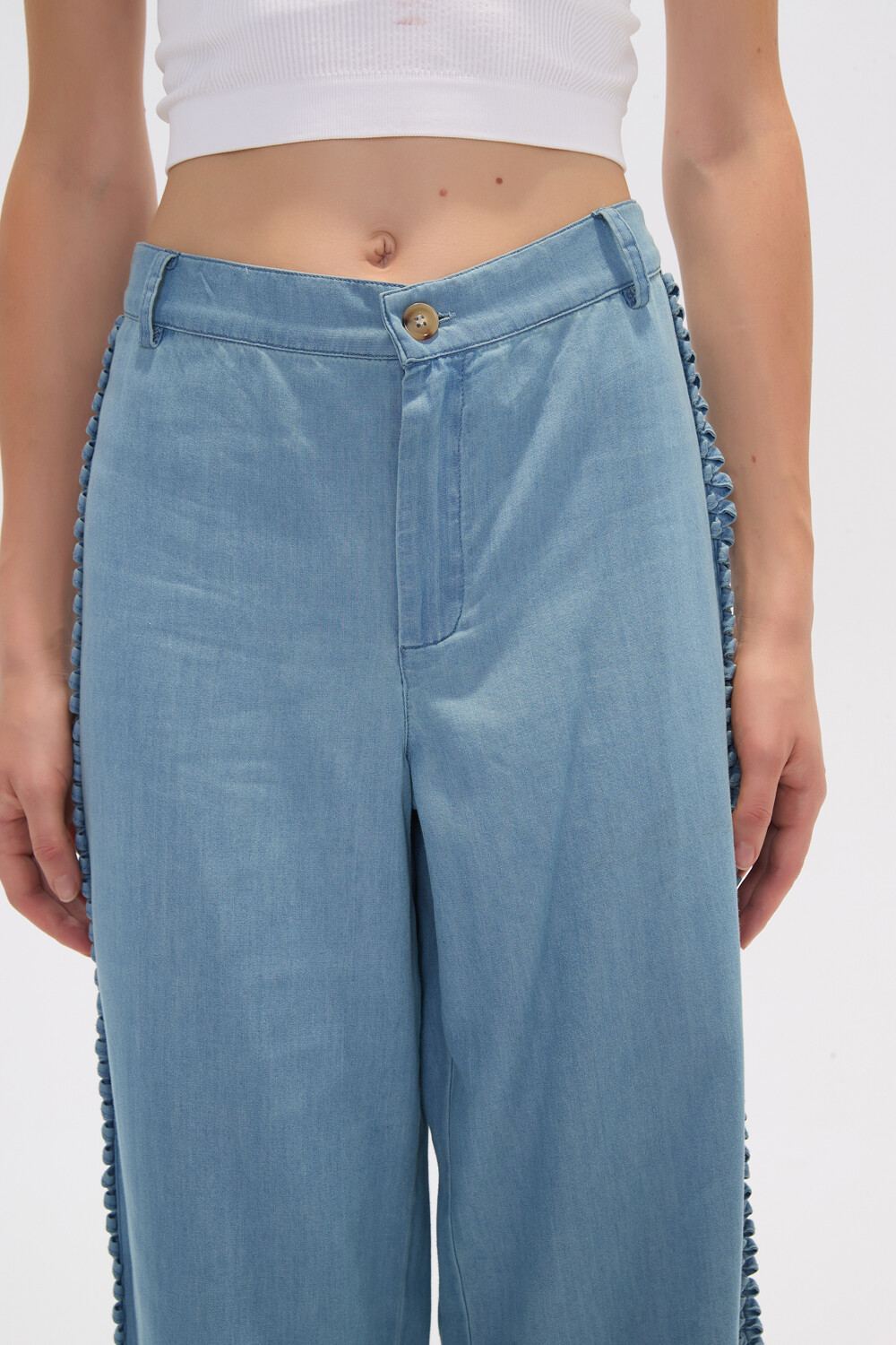 Pantalon Boliner Azul Claro