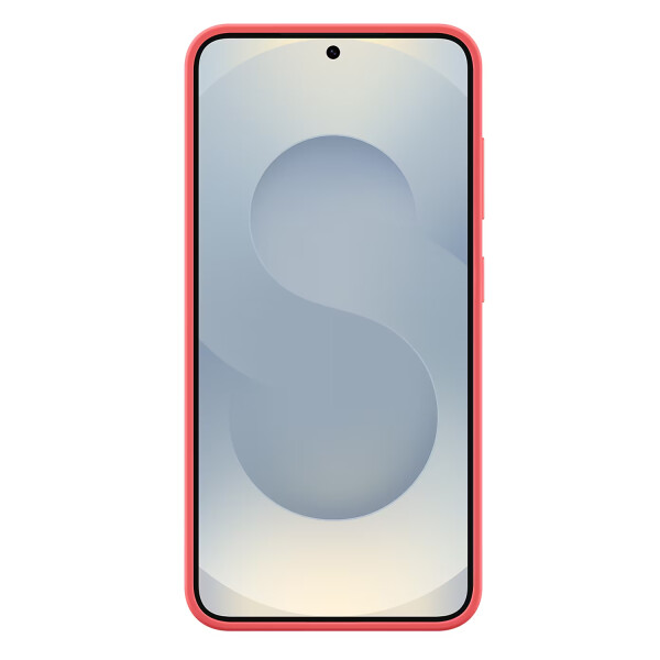 Protector Samsung S25 Plus Silicone Case ROJO