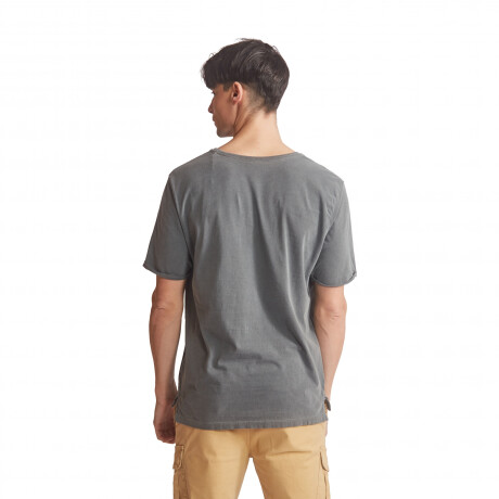 Remera de Hombre KristoBelga TRINIDAD Gris Topo