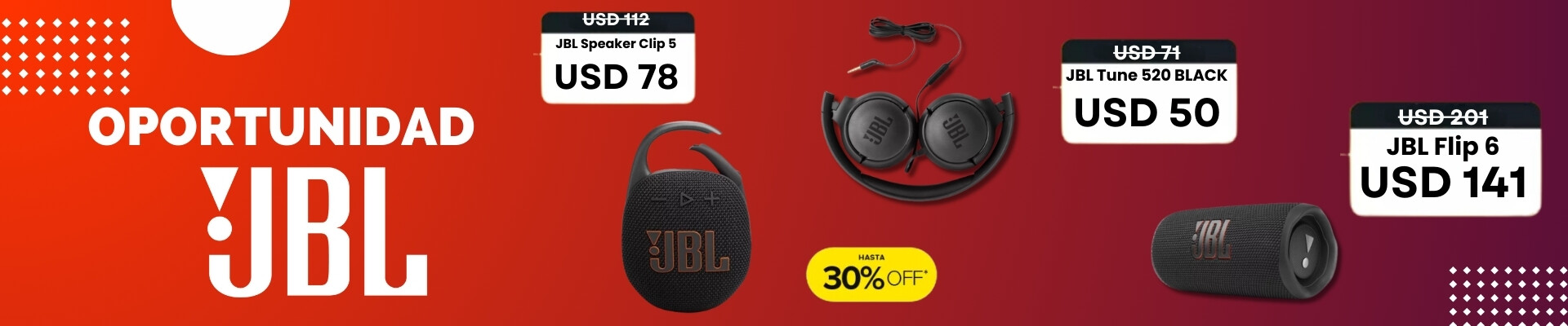 Oportunidad JBL