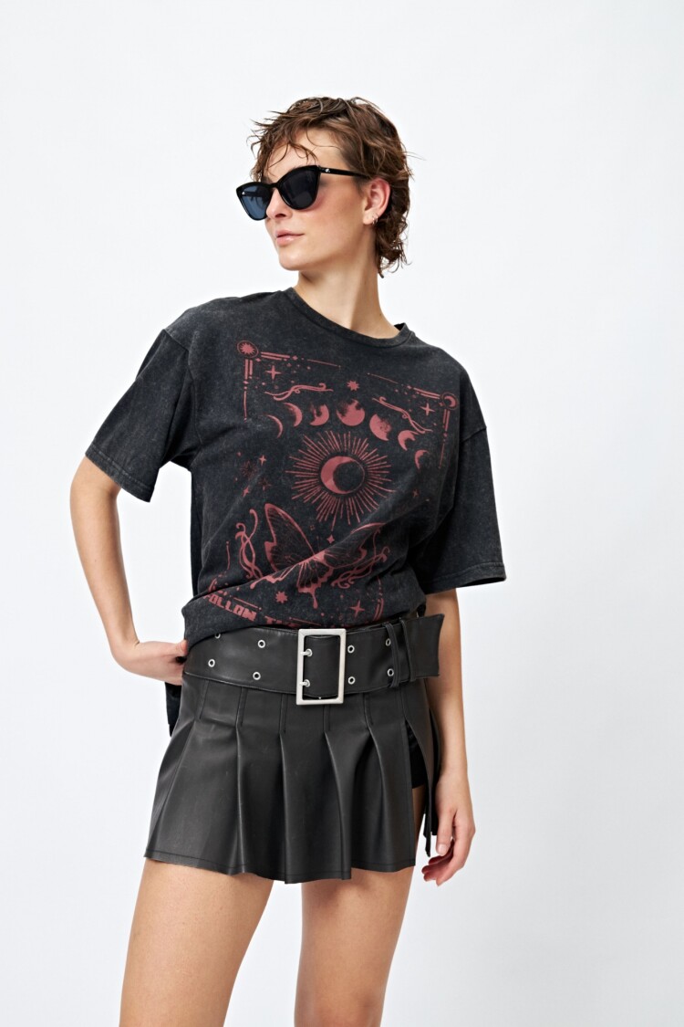 FALDA ANIKA Negro