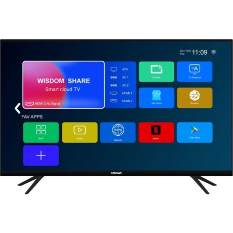 Tv Led Asano 50'' Full Hd sin Bordes Smart 001