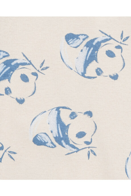 Pack dos bolsas de dormir de algodón, diseño panda Pack dos bolsas de dormir de algodón, diseño panda