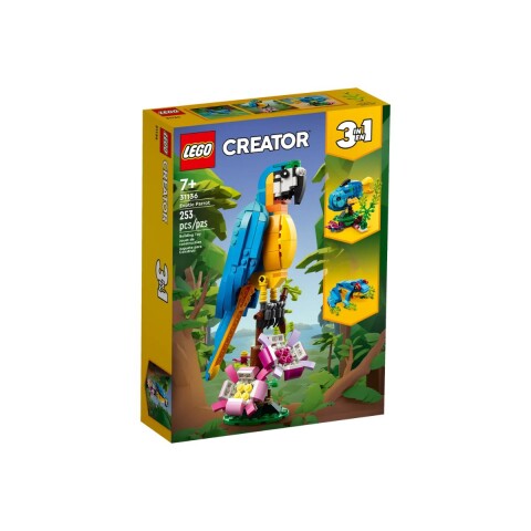 Lego Creator Loro Exótico 3 en 1 Lego Creator Loro Exótico 3 en 1