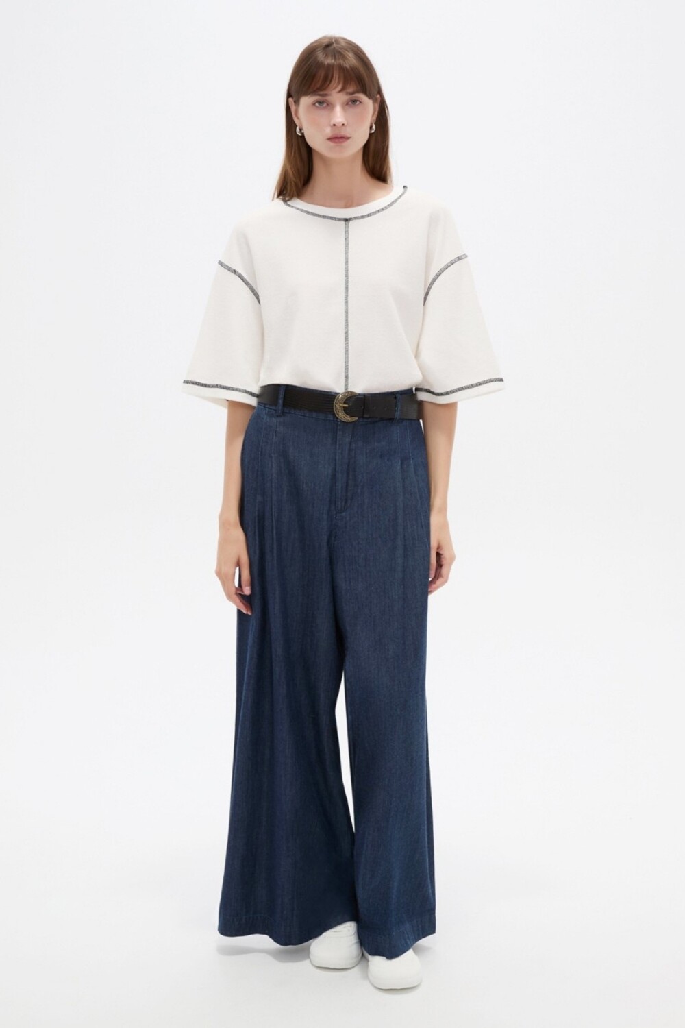 Pantalon Anvir Azul Oscuro