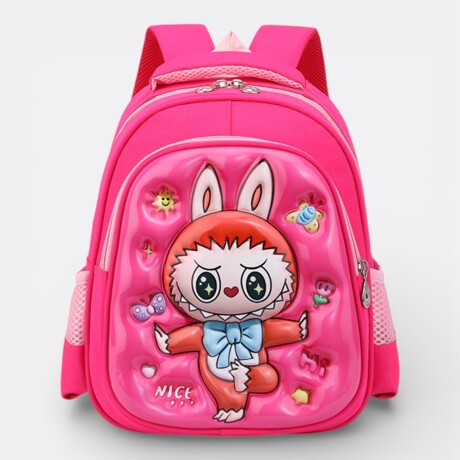 Mochila Capibara Labubu Preescolar 3d Relieve Labubu Equilibrista